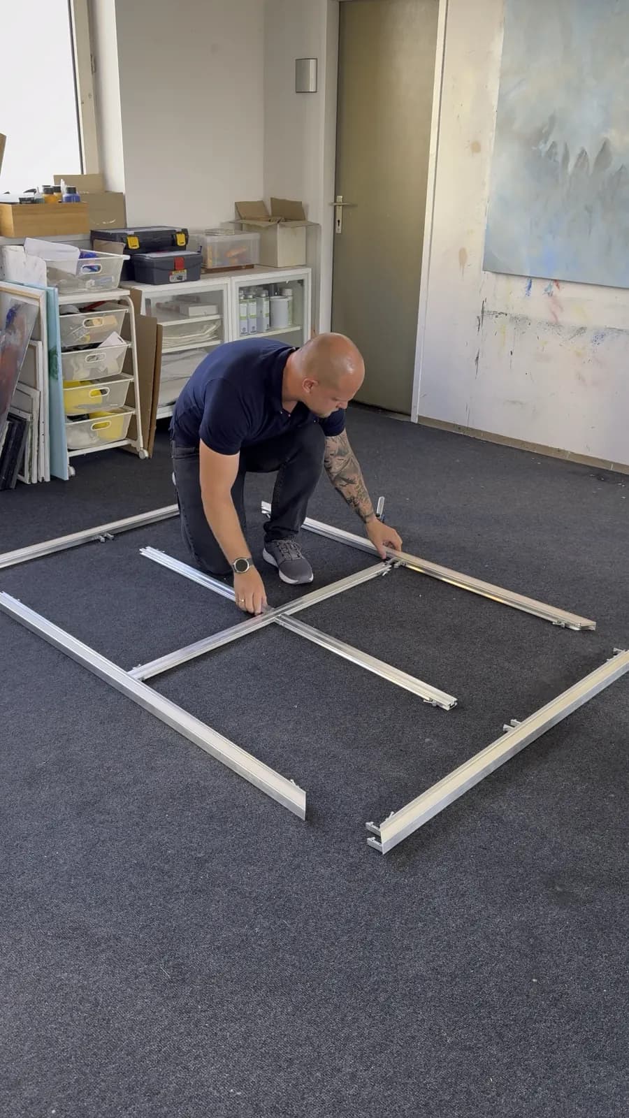 Fast, straightforward assembly